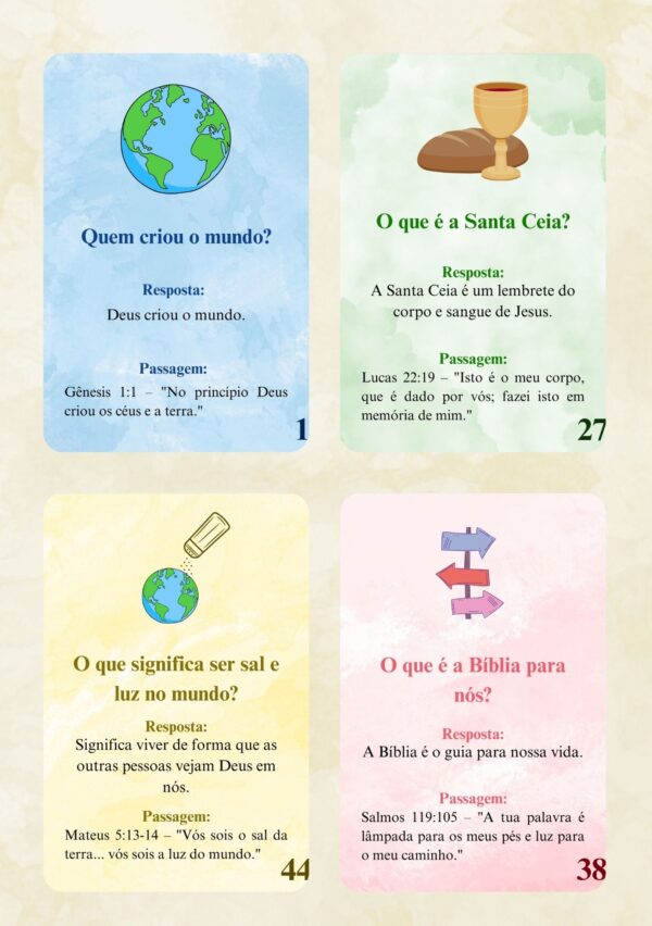 Catecismo Infantil Bíblico - PDF - Image 2