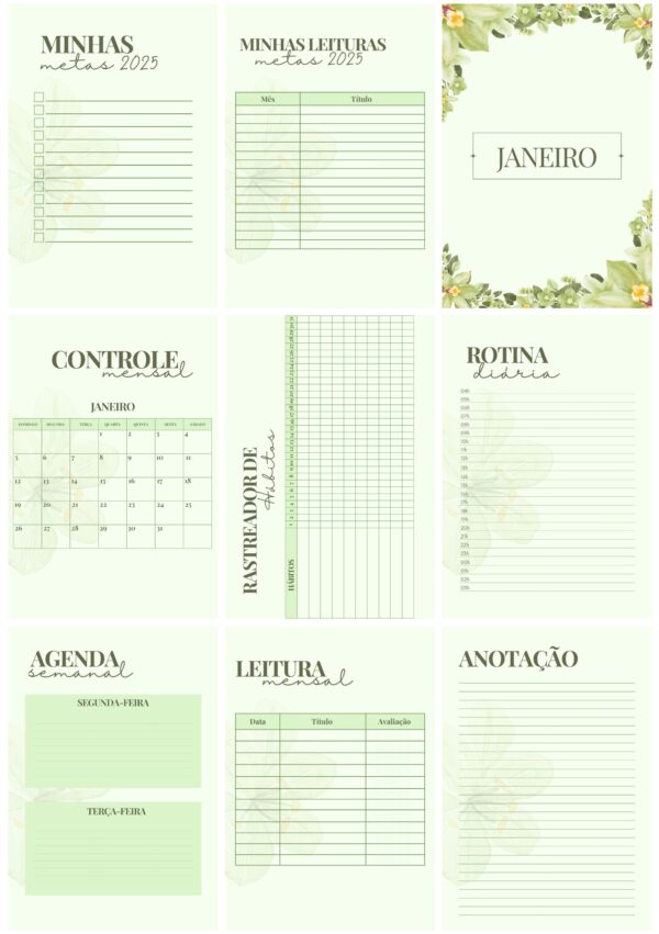 Planner Mensal 2025 - PDF - Image 6