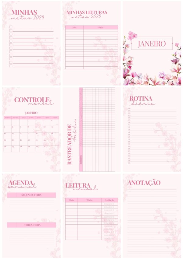 Planner Mensal 2025 - PDF - Image 4