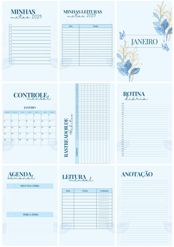 Planner Mensal 2025 - PDF - Image 2