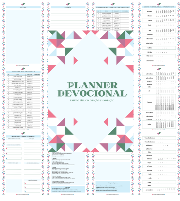 Planner Devocional - figura geométrica - Image 2
