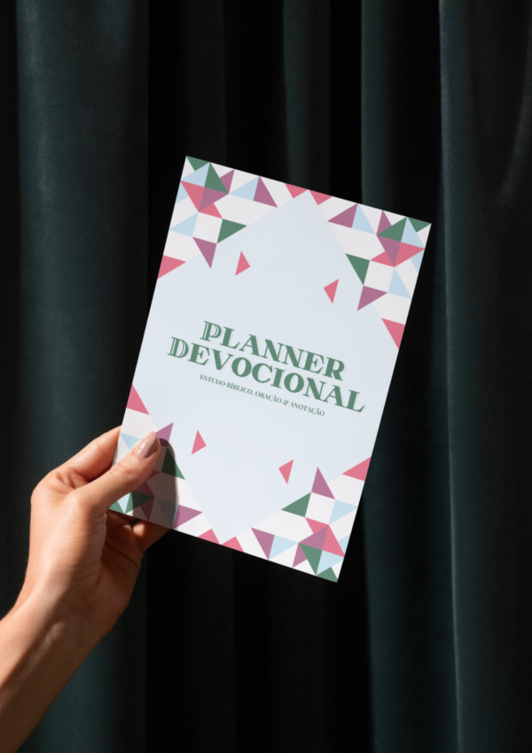 Planner Devocional - figura geométrica